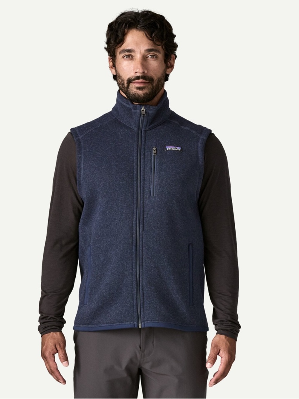 Patagonia men’s better sweater fleece vest large